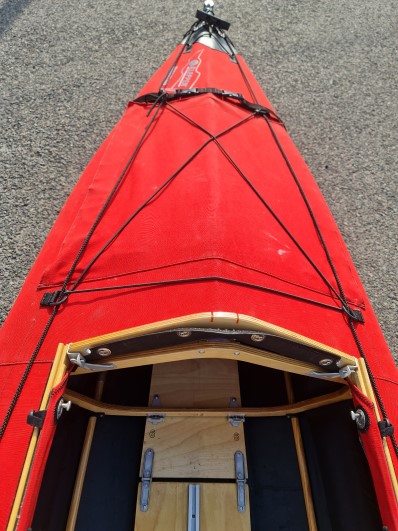 Klepper Aerius II 545 Quattro - stern deck loading hatch closed