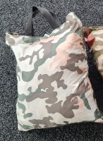 Kayak camo skirt pack bag, Polish Pantera Woodland Pattern